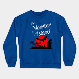 Visit Monster Island Crewneck Sweatshirt